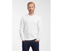 Tričko s dlouhým rukávem Bílá, XXL