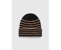 Pruhovaná čepice Černá, onesize
