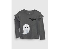 Dětské tričko s potiskem Halloween Šedá, 2YRS