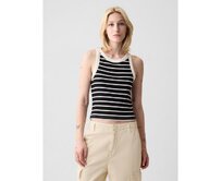 Tílkový crop top Bílá, L