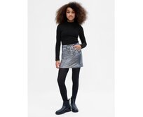 Dětské tričko s rolákem Černá, XS