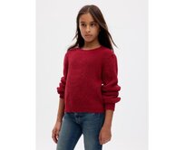 Dětský pletený svetr Červená, XS