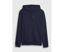 Mikina s logem a kapucí Modrá, XS