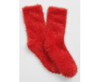Dětské měkké ponožky Červená, S/M