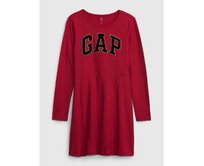 Dětské šaty s logem Červená, L