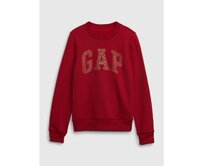 Dětská mikina s logem Červená, S