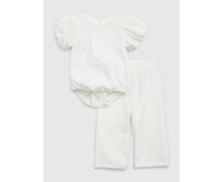 Baby sametový outfit Béžová, 3-6M