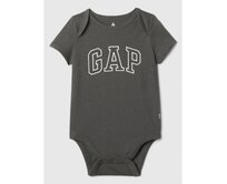 Baby body s logem Černá, 12-18M