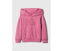 Mikina s logem a kapucí Růžová, 3YRS