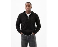 Mikina na zip Černá, XS