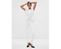 Džíny true skinny mid rise Bílá, 25REG