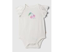 Baby bavlněné body Bílá, 0-3M