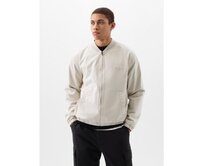 Bunda bomber s logem Béžová, S