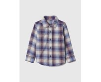 Baby flanelová kostkovaná košile Modrá, 2YRS