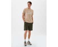 Tričko s logem Béžová, XS