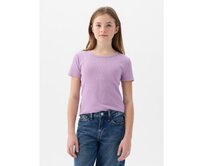 Dětské bavlněné tričko Fialová, S