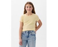 Dětské bavlněné tričko Žlutá, S