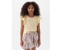 Dětské tričko s volány Žlutá, S