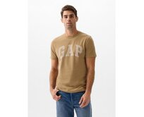 Tričko s logem Hnědá, S