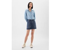 Džínová mini sukně Modrá, 28