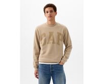 Mikina s logem Béžová, S