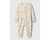 Baby vzorovaný overal Béžová, 6-9M