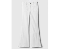 Dětské džíny '70s Flare high rise Bílá, 7