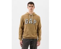 Mikina s logem Hnědá, XS