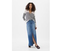 Džínová maxi sukně Modrá, 25