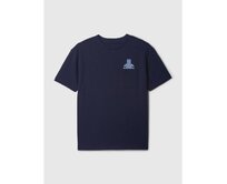 Dětské tričko s kapsičkou Modrá, XL