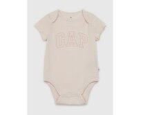 Baby body s logem Růžová, 3-6M
