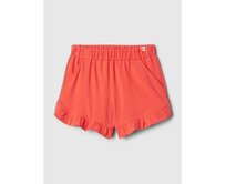 Baby bavlněné kraťasy Červená, 3-6M