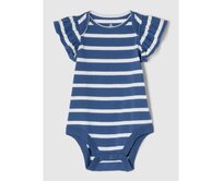 Baby vzorované body Modrá, 12-18M