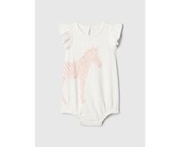 Baby bavlněné body Růžová, 0-3M