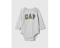 Baby body s logem Bílá, 3-6M