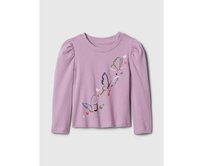 Baby bavlněné tričko Fialová, 2YRS