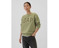 Oversize mikina fleece Zelená, XS
