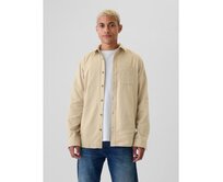 Svrchní flanelová košile Béžová, S