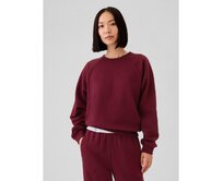 Oversize mikina Vintage Soft Červená, XS