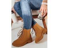 Dámské kozačky GRIPWAY camel Karamelová, 36