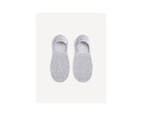 Neviditelné ponožky Misible z bavlny Supima® Šedá ON Šedá, tu