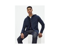 Svrchní košile Sawork regular Modrá, S