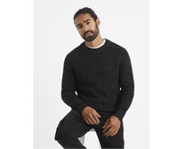 Pletený svetr Venepsey s nopky Černá, S