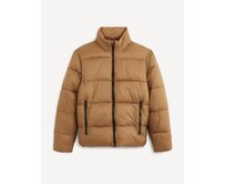 Zimní prošívaná bunda Vusun Hnědá, M