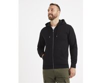 Mikina Vethree s kapucí Černá, S