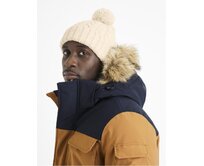 Zimní čepise Vicable s bambulí Béžová Béžová, tu