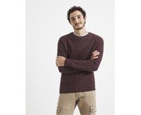 Pletený svetr Venepsey s nopky Červená, S