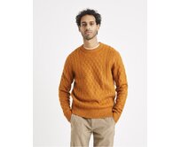 Pletený svetr Veceltic Oranžová, XXL