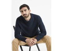 Svetr Vecountry se vzorem Modrá, S