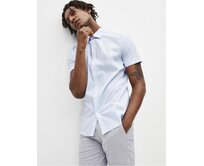 Košile Daslim s krátkým rukávem Modrá, S